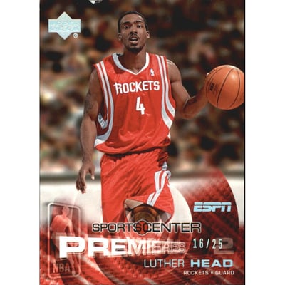 2005-06 Upper Deck ESPN 25th Anniversary #127 Luther Head
