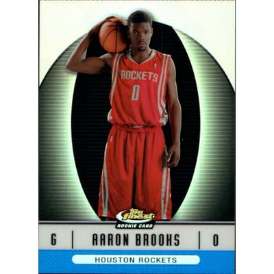 2006-07 Finest Refractors Blue #126 Aaron Brooks
