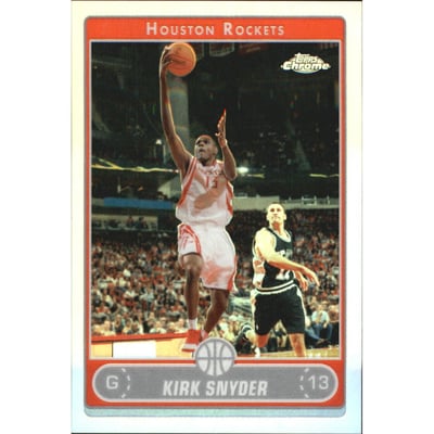2006-07 Topps Chrome Refractors #115 Kirk Snyder