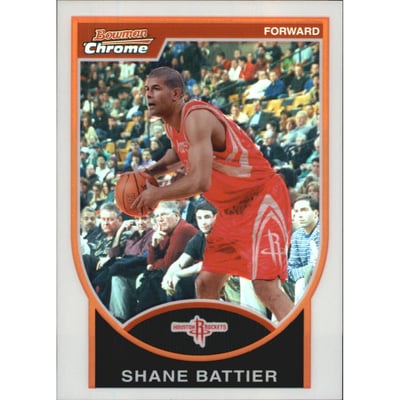 2007-08 Bowman Chrome Refractors #57 Shane Battier