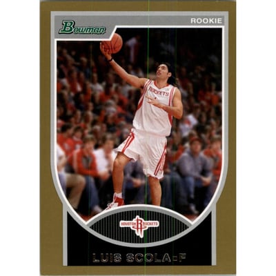 2007-08 Bowman Gold #120 Luis Scola