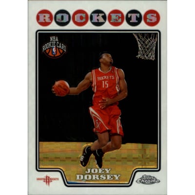 2008-09 Topps Chrome X-Fractors #207 Joey Dorsey