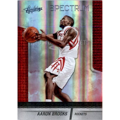 2009-10 Absolute Memorabilia Spectrum Platinum #43 Aaron Brooks