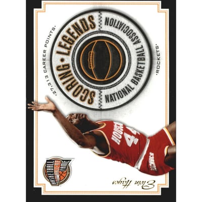 2009-10 Hall of Fame Scoring Legends Black Border #4 Elvin Hayes