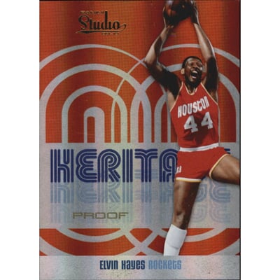 2009-10 Studio Heritage Proofs #1 Elvin Hayes