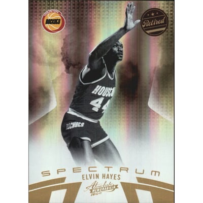 2010-11 Absolute Memorabilia Spectrum Gold #134 Elvin Hayes