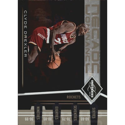 2010-11 Limited Decade Dominance #16 Clyde Drexler