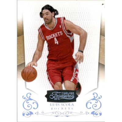 2010-11 Timeless Treasures Silver #35 Luis Scola