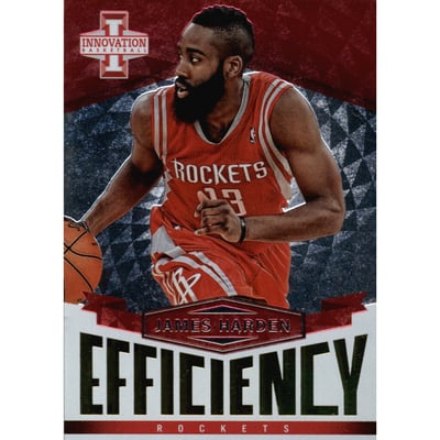 2012-13 Innovation Efficiency #2 James Harden
