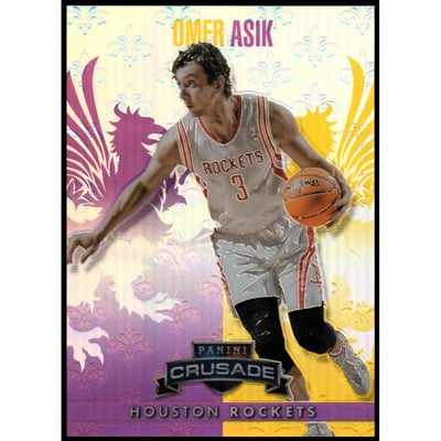 2013-14 Panini Crusade Insert Purple #80 Omer Asik