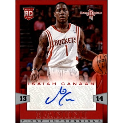 2013-14 Panini First Impressions Autographs #4 Isaiah Canaan