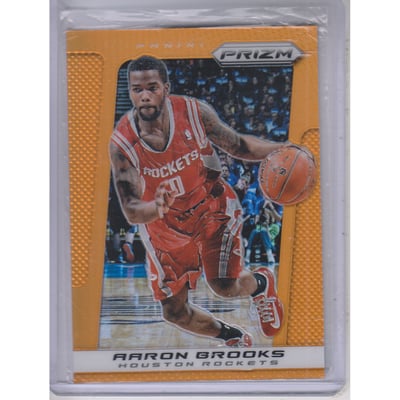 2013-14 Panini Prizm Prizms Orange #155 Aaron Brooks