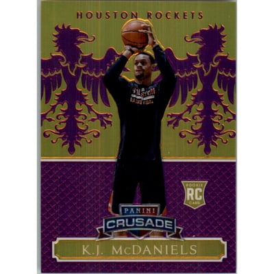 2014-15 Panini Excalibur Crusade Purple #162 K.J. McDaniels