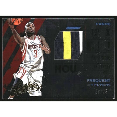 2015-16 Absolute Memorabilia Frequent Flyer Materials Prime #50 Ty Lawson/25