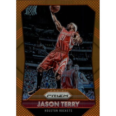 2015-16 Panini Prizm Prizms Orange #35 Jason Terry