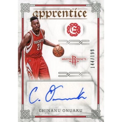 2016-17 Panini Excalibur Apprentice Signatures #29 Chinanu Onuaku