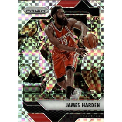 2016-17 Panini Prizm Prizms Starburst #221 James Harden