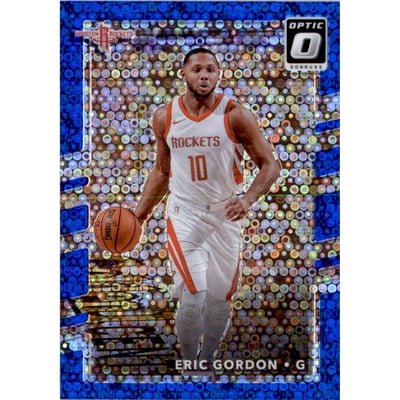 2017-18 Donruss Optic Fast Break Blue #53 Eric Gordon