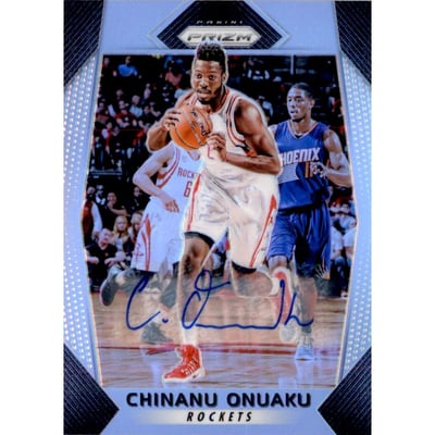 2017-18 Panini Prizm Autographs #256 Chinanu Onuaku