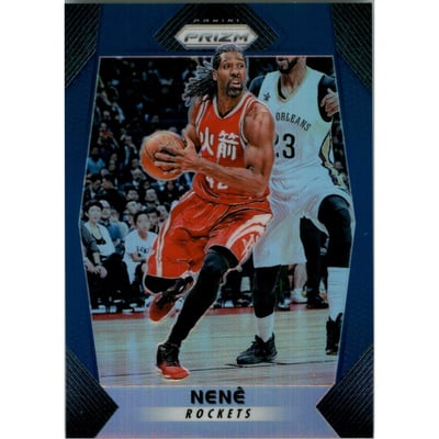 2017-18 Panini Prizm Prizms Blue #253 Nene