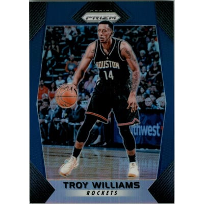 2017-18 Panini Prizm Prizms Blue #259 Troy Williams