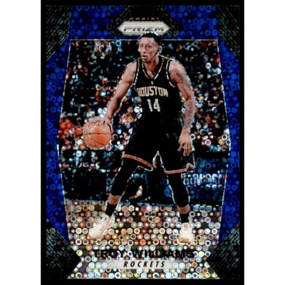 2017-18 Panini Prizm Prizms Fast Break Blue #259 Troy Williams