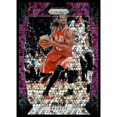 2017-18 Panini Prizm Prizms Fast Break Purple #253 Nene