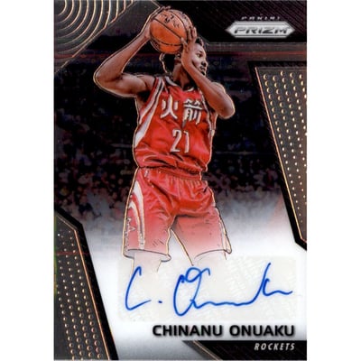 2017-18 Panini Prizm Signatures #3 Chinanu Onuaku