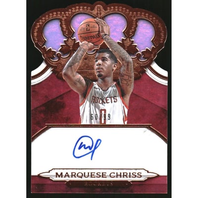 2018-19 Crown Royale Crown Autographs #59 Marquese Chriss/99