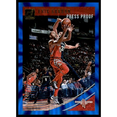 2018-19 Donruss Press Proof Blue Laser #92 Eric Gordon