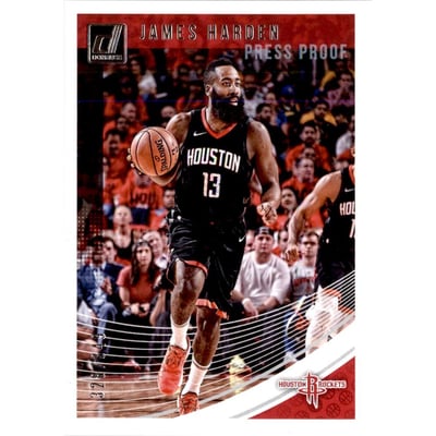2018-19 Donruss Press Proof Silver #72 James Harden