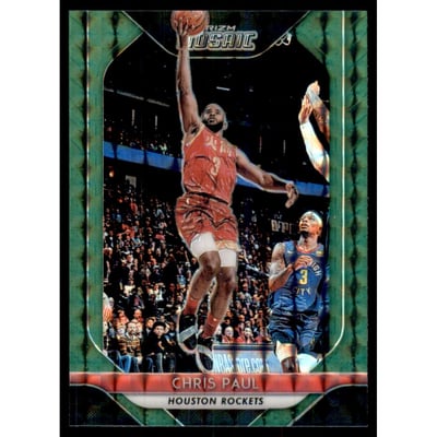 2018-19 Panini Prizm Mosaic Green #10 Chris Paul