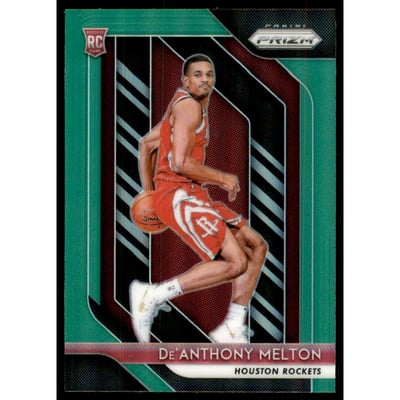 2018-19 Panini Prizm Prizms Green #4 De'Anthony Melton