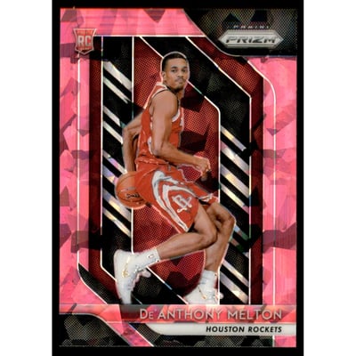 2018-19 Panini Prizm Prizms Pink Ice #4 De'Anthony Melton