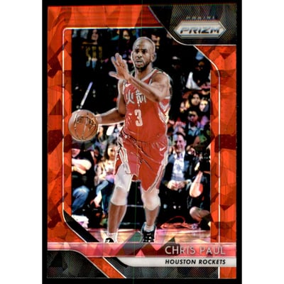 2018-19 Panini Prizm Prizms Red Ice #24 Chris Paul