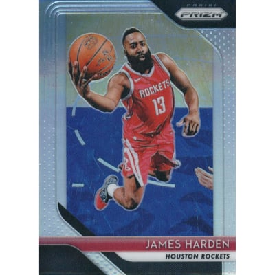2018-19 Panini Prizm Prizms Silver #34 James Harden