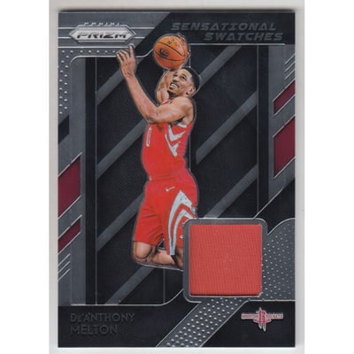 2018-19 Panini Prizm Sensational Swatches #67 De'Anthony Melton