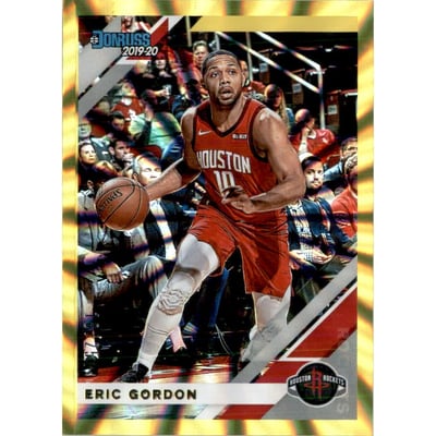 2019-20 Donruss Holo Yellow Laser #74 Eric Gordon