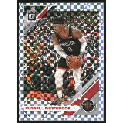 2019-20 Donruss Optic Checkerboard #58 Russell Westbrook