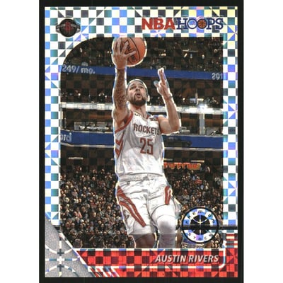 2019-20 Hoops Premium Stock Prizms Premium Set #72 Austin Rivers