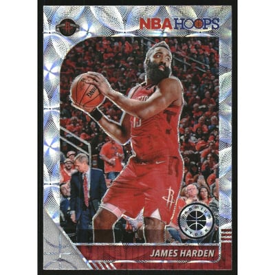 2019-20 Hoops Premium Stock Prizms Silver Scope #66 James Harden