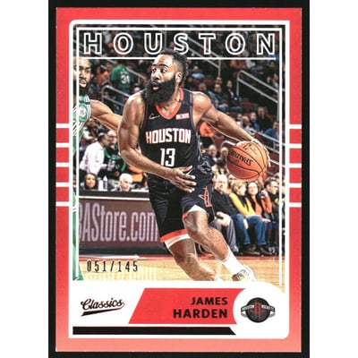 2019-20 Panini Chronicles Red #651 James Harden/Classics