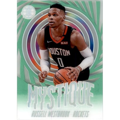 2019-20 Panini Illusions Mystique Emerald #14 Russell Westbrook