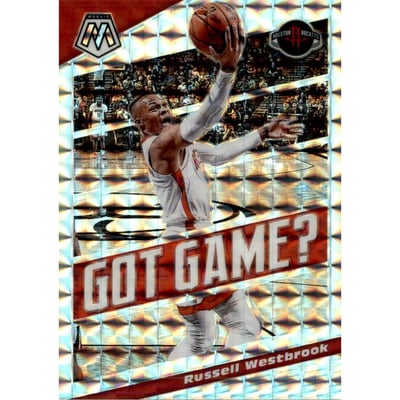 2019-20 Panini Mosaic Got Game? Mosaic #8 Russell Westbrook