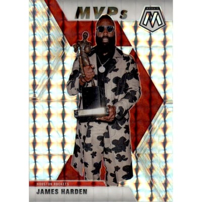 2019-20 Panini Mosaic Mosaic #296 James Harden MVP