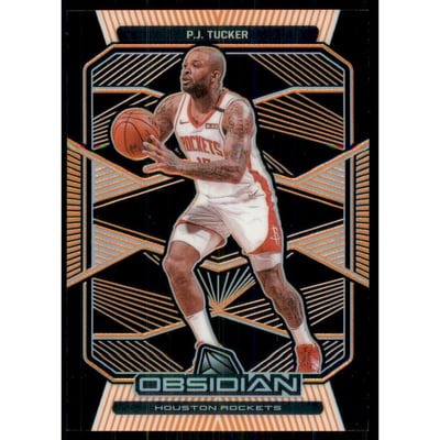 2019-20 Panini Obsidian Electric Etch Orange #73 P.J. Tucker /50