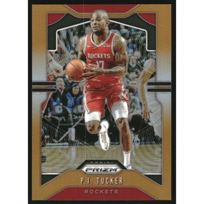 2019-20 Panini Prizm Prizms Orange #111 P.J. Tucker