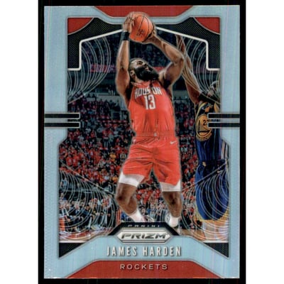 2019-20 Panini Prizm Prizms Silver #107 James Harden