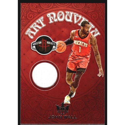 2020-21 Court Kings Art Nouveau Materials #33 John Wall