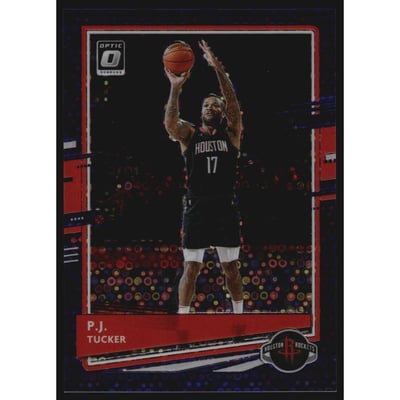 2020-21 Donruss Optic Fast Break Purple #108 P.J. Tucker